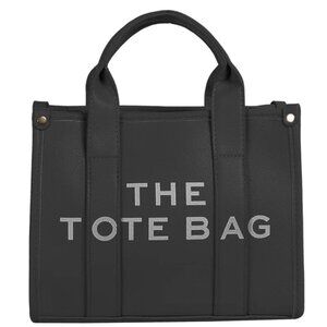 NWT Black The Tote Bag Satchel/Crossbody